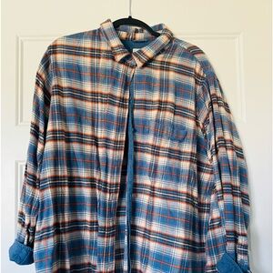 American Eagle Plaid Flannel